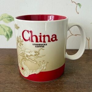 Starbucks China Ceramic 16 oz Coffee Mug - Global Icon Series